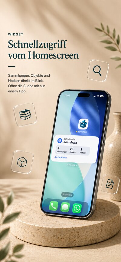 Schnellzugriff vom Homescreen